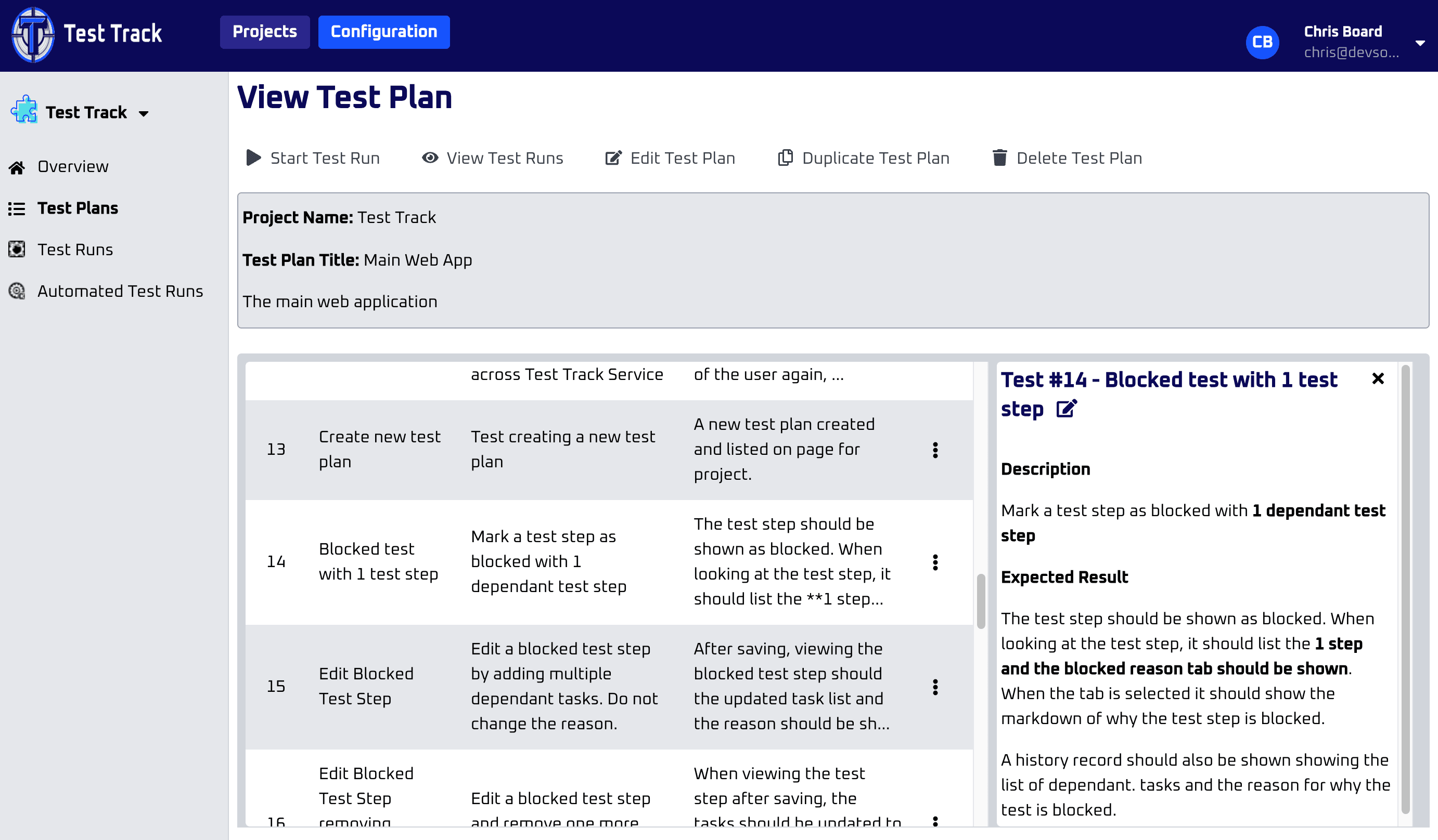 Clear and Well-Formatted Test Steps